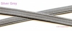 6mm (approx) flat elastic, SD570 Silver Grey.